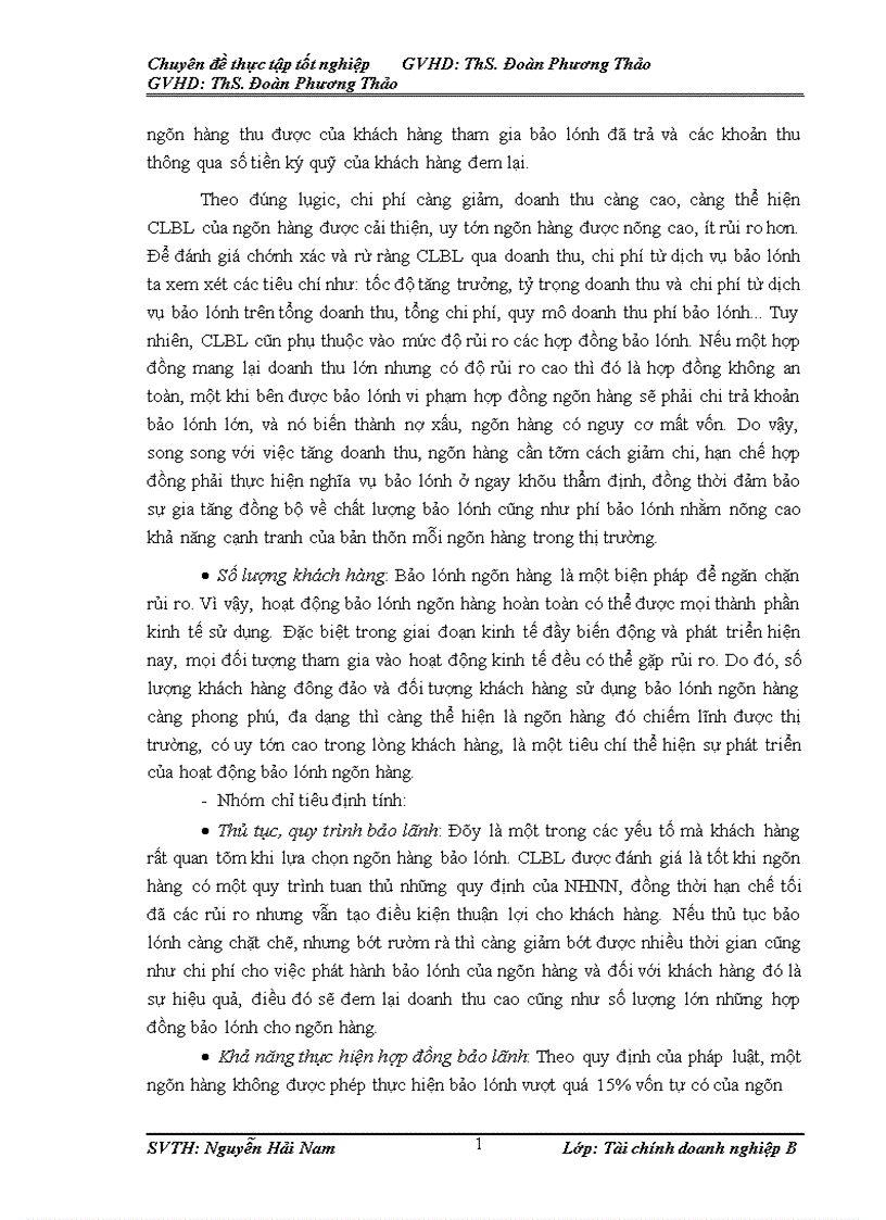 image for page Nâng cao chất lượng bảo lãnh đối với doanh nghiệp vừa và nhỏ ở Ngân hàng Nông nghiệp và Phát triển Nông thôn Chi nhánh Hoàng Mai