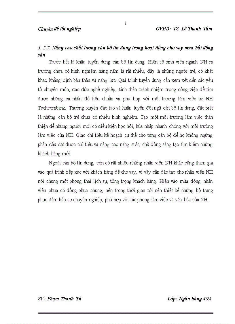 image for page Phát triển hoạt động cho vay mua bất động sản tại Phòng giao dịch Techcombank Khương Mai