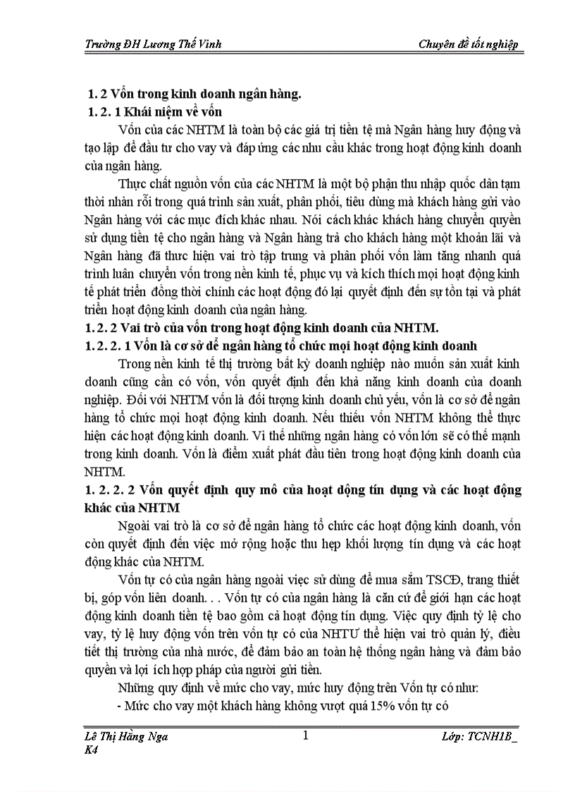 image for page Nâng cao hiệu quả công tác huy động vốn tại Techcombank Nghệ An