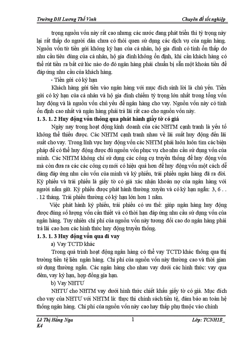 image for page Nâng cao hiệu quả công tác huy động vốn tại Techcombank Nghệ An