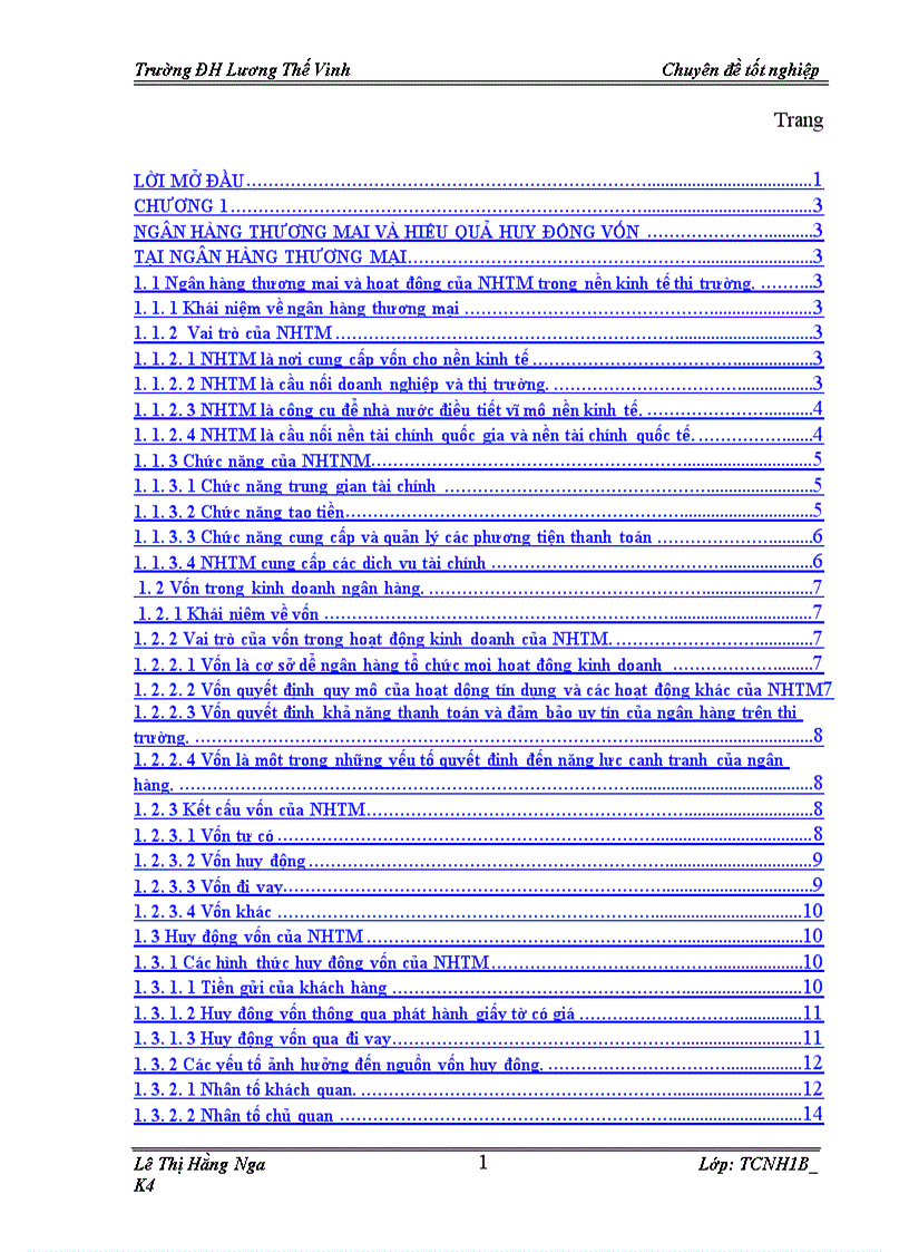 image for page Nâng cao hiệu quả công tác huy động vốn tại Techcombank Nghệ An