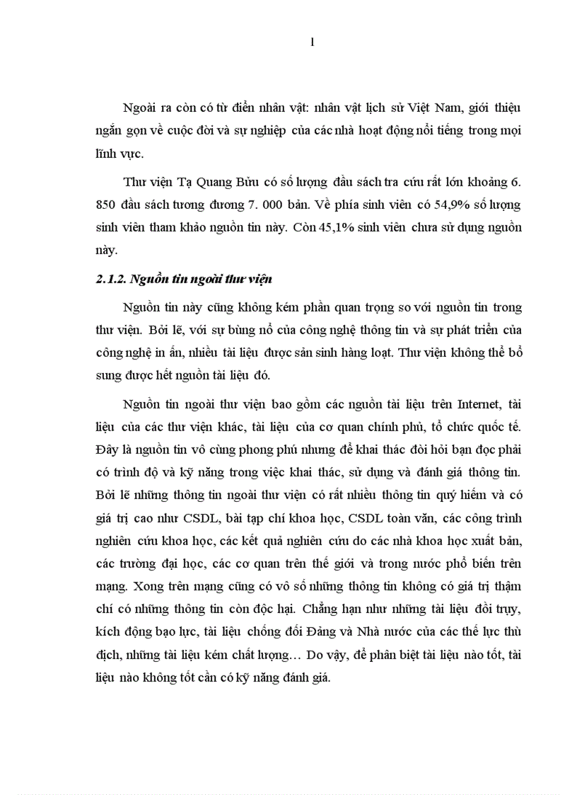 image for page Tìm hiểu khả năng tra cứu thông tin của sinh viên trường Đại học Bách khoa