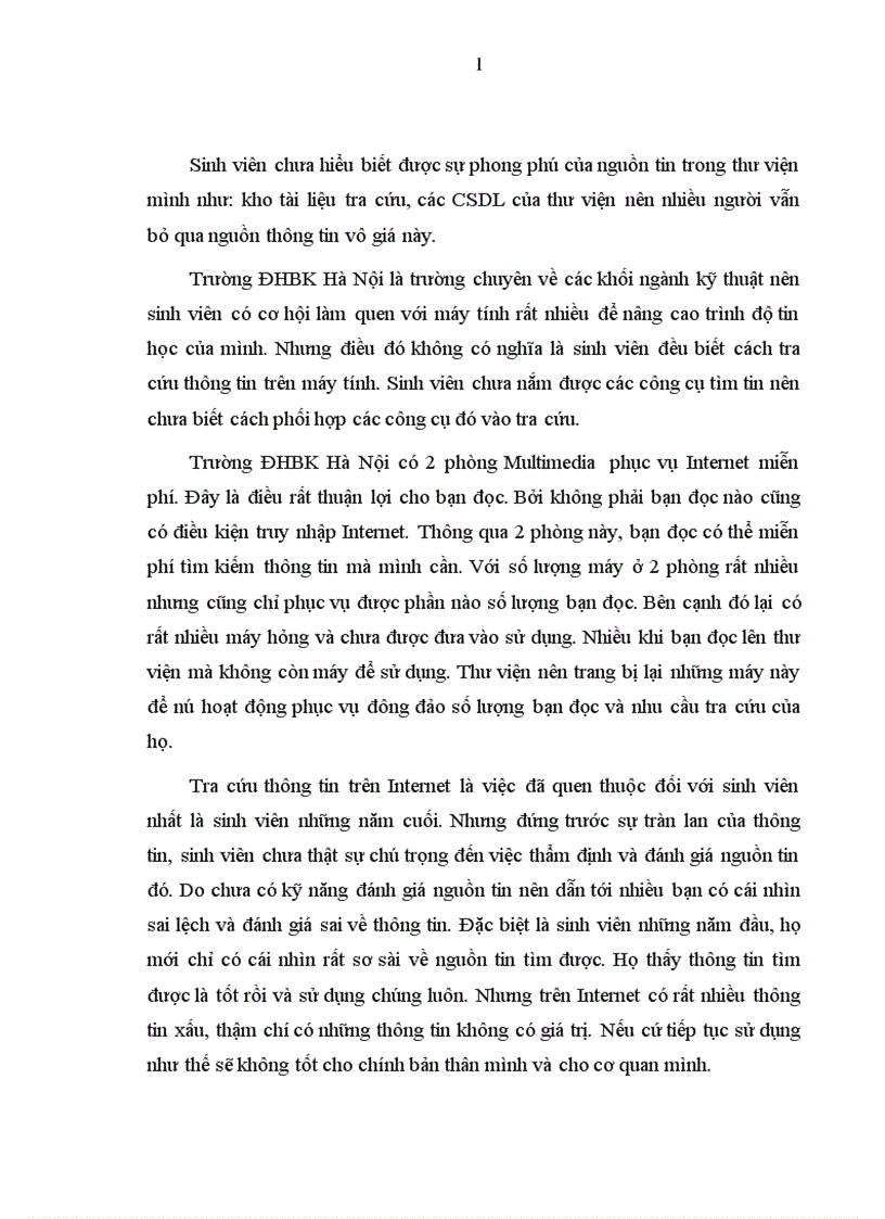 image for page Tìm hiểu khả năng tra cứu thông tin của sinh viên trường Đại học Bách khoa