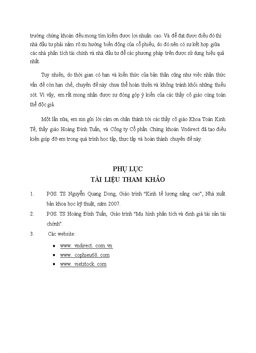 image for page Ứng dụng các mô hình toán kinh tế trong dự báo giá cổ phiếu ngành thép trên thị trường chứng khoán TP Hồ Chí Minh