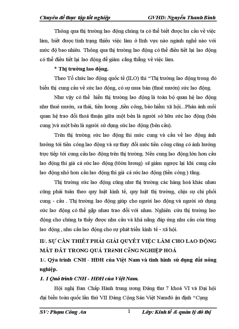 image for page Thực trạng và giải pháp giải quyết việc làm cho người lao động có đất nông nghiệp bị thu hồi phục vụ các dự án phát triển công nghiệp giao thông trên địa bàn huyện Tứ Kỳ tỉnh Hải Dương giai đoạn 2005 2010 1