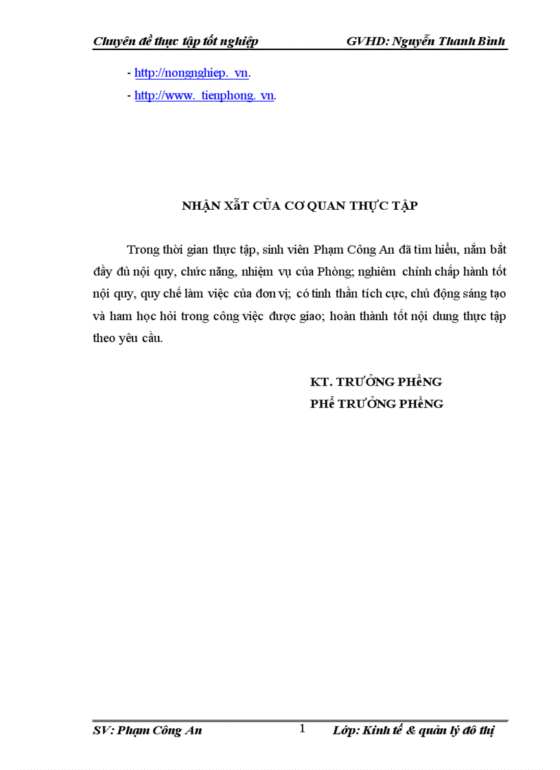 image for page Thực trạng và giải pháp giải quyết việc làm cho người lao động có đất nông nghiệp bị thu hồi phục vụ các dự án phát triển công nghiệp giao thông trên địa bàn huyện Tứ Kỳ tỉnh Hải Dương giai đoạn 2005 2010 1