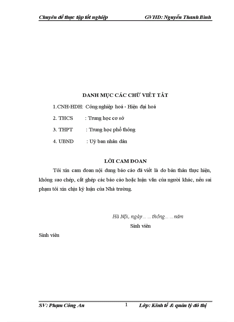 image for page Thực trạng và giải pháp giải quyết việc làm cho người lao động có đất nông nghiệp bị thu hồi phục vụ các dự án phát triển công nghiệp giao thông trên địa bàn huyện Tứ Kỳ tỉnh Hải Dương giai đoạn 2005 2010 1