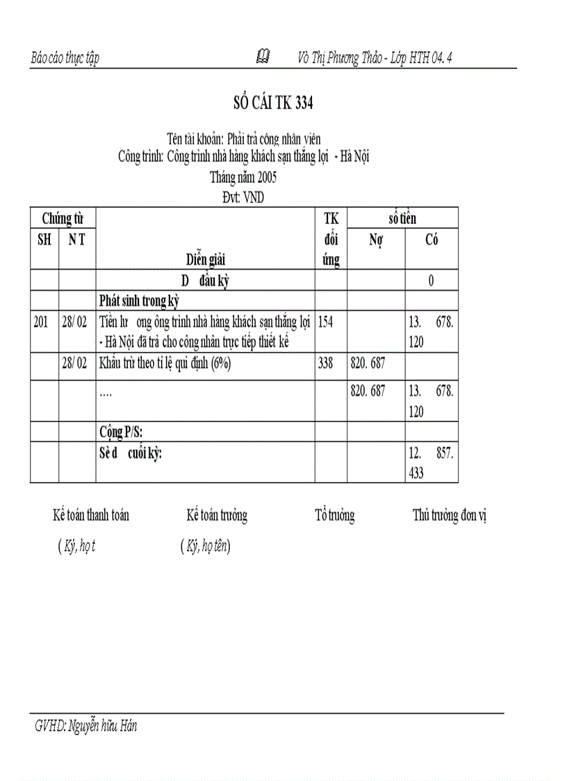 image for page Tìm hiểu về công tác hạch toán kế toán tại công ty CP tư vấn Xây dựng Nam Thành Đô