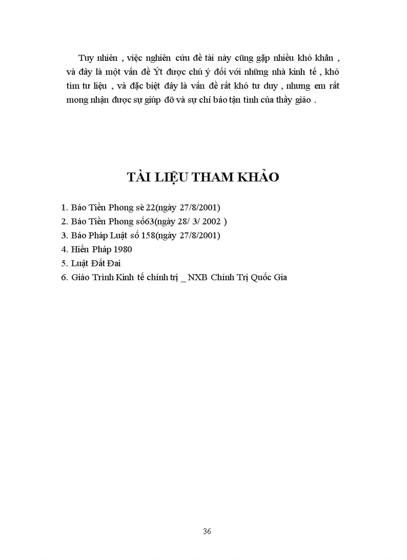 image for page Lý luận về địa tô của CácMac và sự vận dụng vào chính sách đất đai ở Việt Nam hiện nay