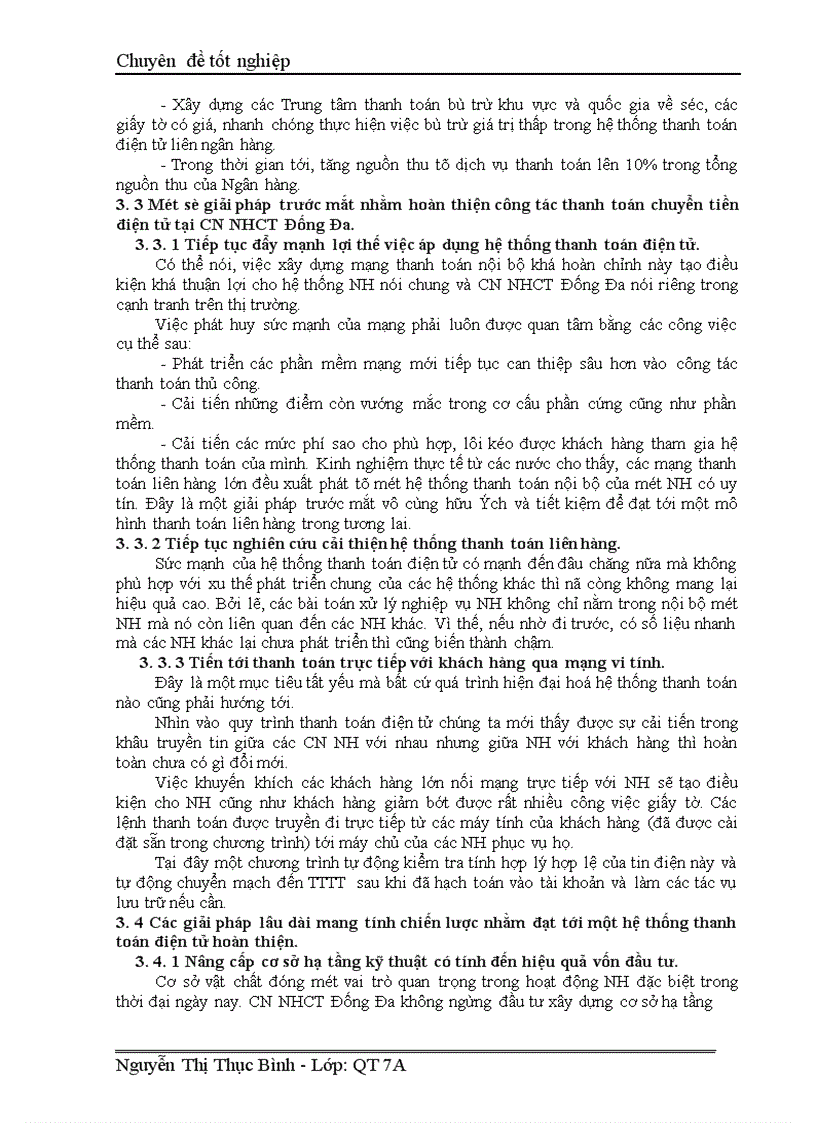 image for page Giải pháp nhằm nâng cao chất lượng công tác thanh toán chuyển tiền điện tử tại Chi nhánh Ngân hàng Công thương Đống Đa Hà Nội