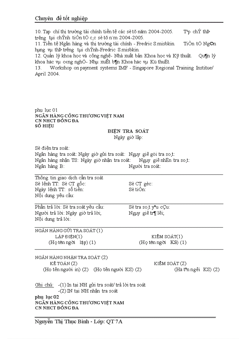 image for page Giải pháp nhằm nâng cao chất lượng công tác thanh toán chuyển tiền điện tử tại Chi nhánh Ngân hàng Công thương Đống Đa Hà Nội