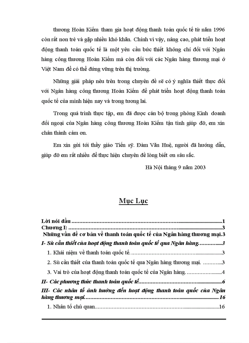 image for page Giải pháp phát triển hoạt động thanh toán quốc tế tại Chi nhánh Ngân hàng công thương Hoàn Kiếm