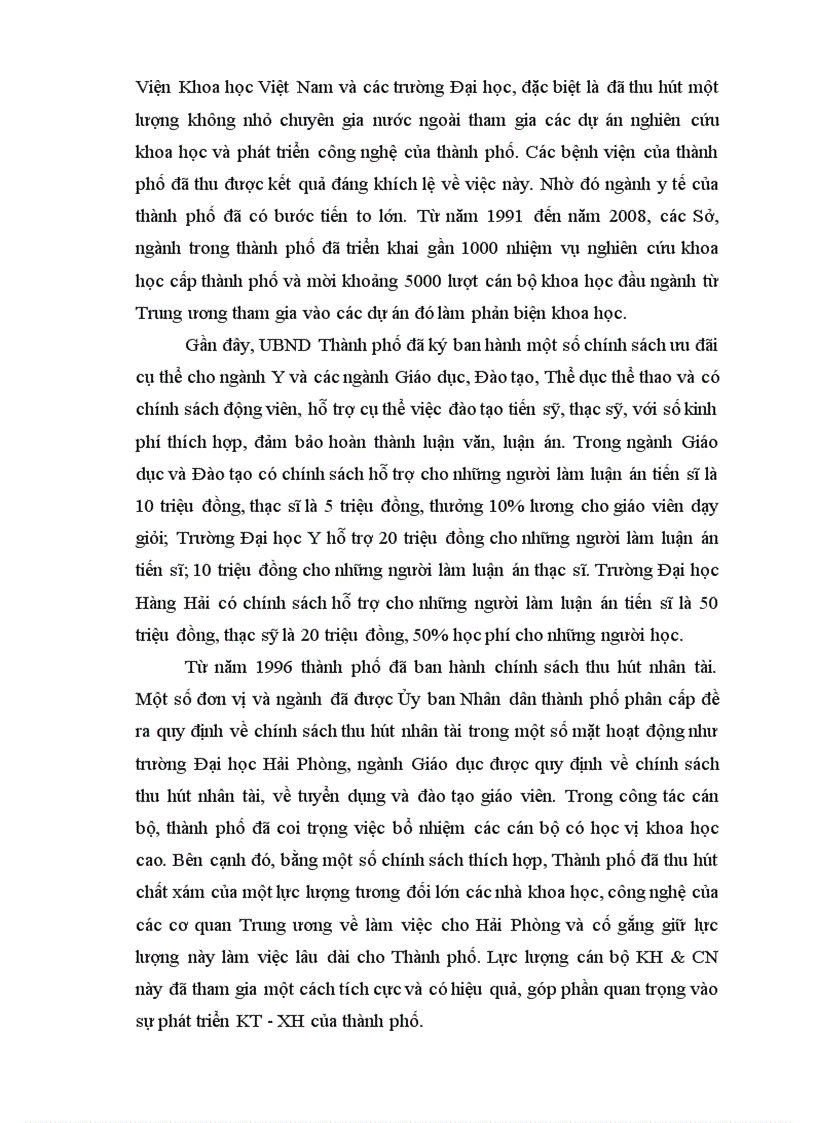 image for page Phát triển nhân lực khoa học và công nghệ trong quá trình công nghiệp hóa hiện đại hóa qua thực tiễn thành phố Hải Phòng