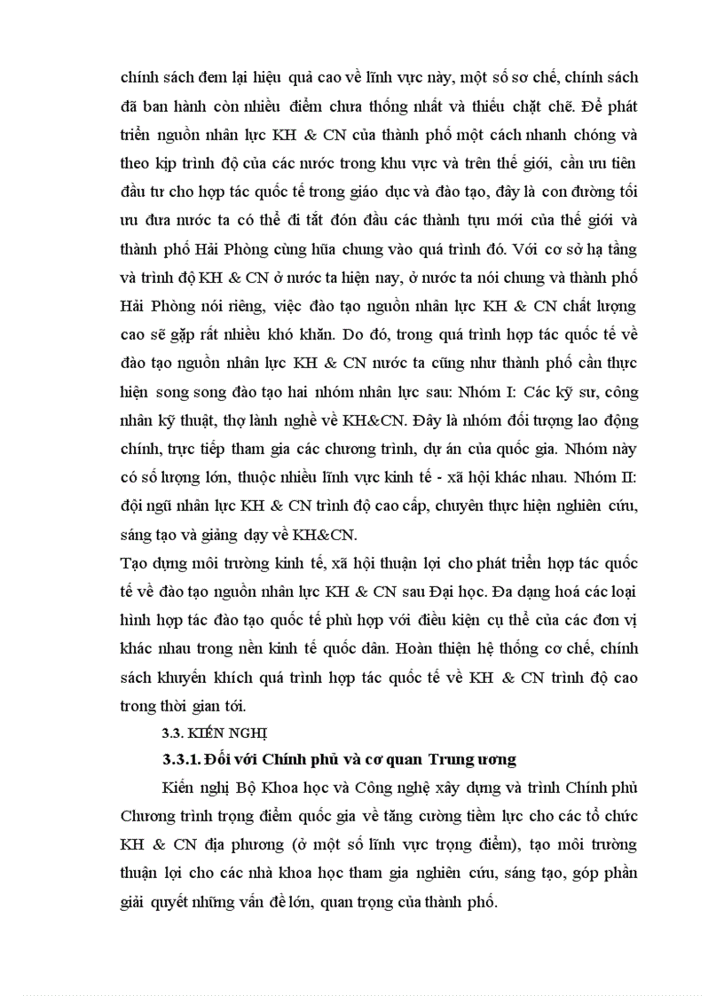 image for page Phát triển nhân lực khoa học và công nghệ trong quá trình công nghiệp hóa hiện đại hóa qua thực tiễn thành phố Hải Phòng