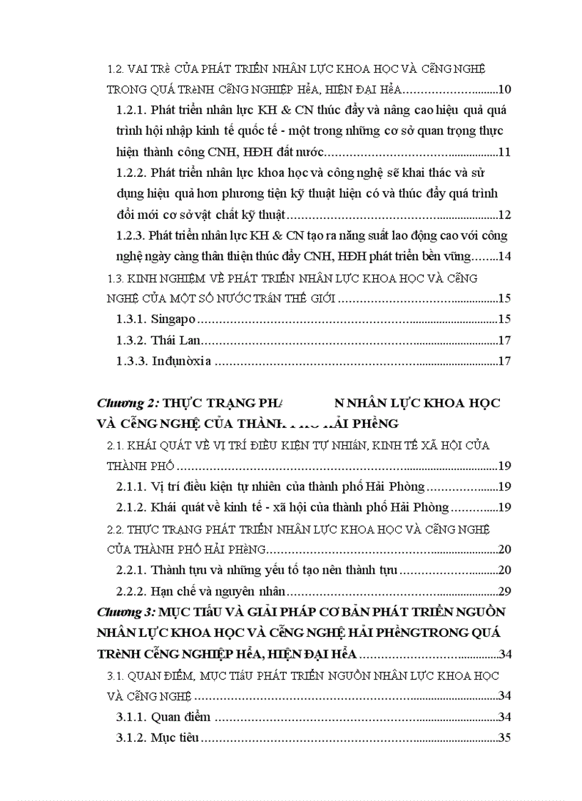 image for page Phát triển nhân lực khoa học và công nghệ trong quá trình công nghiệp hóa hiện đại hóa qua thực tiễn thành phố Hải Phòng