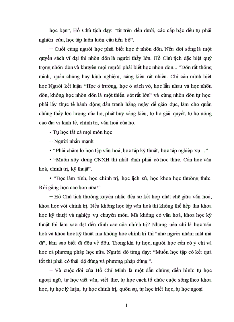 image for page Vấn đề tự học môn Tư tưởng Hồ Chí Minh của sinh viên trường Cao đẳng Sư Phạm Vĩnh Phúc