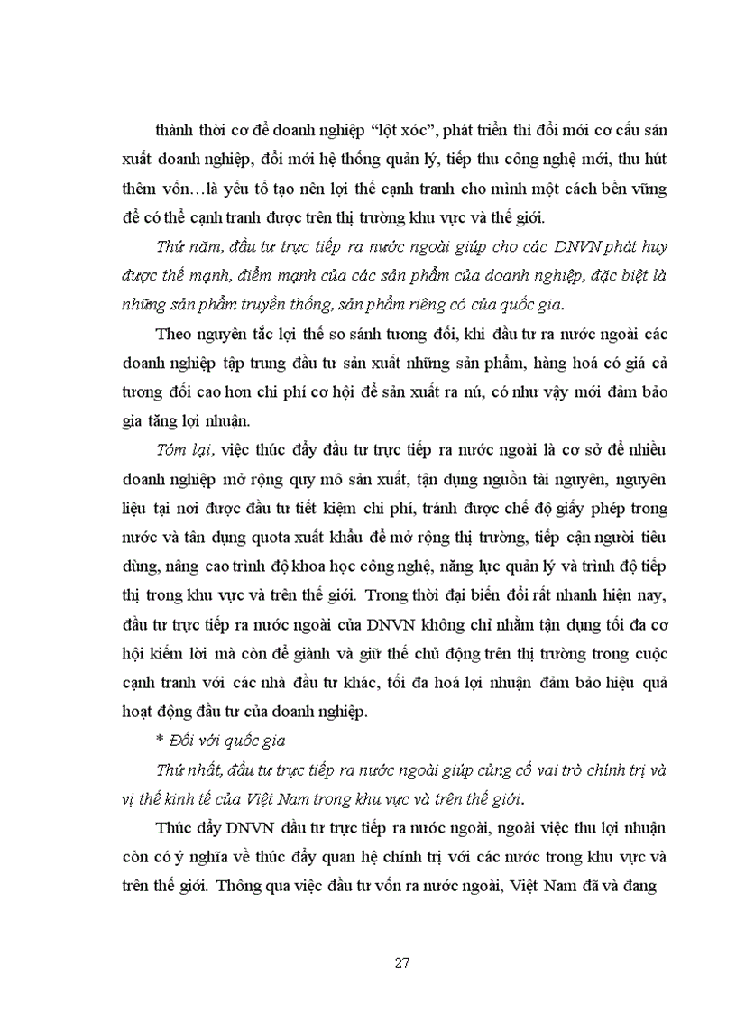 image for page Thực trạng đầu tư trực tiếp ra nước ngoài của doanh nghiệp Việt Nam