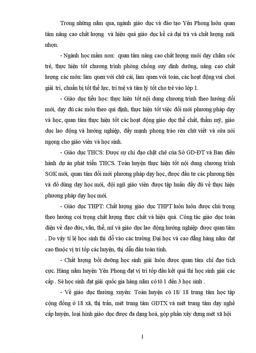 image for page Thực trạng đội ngũ giáo viên tiểu học huyện yên phong tỉnh bắc ninh