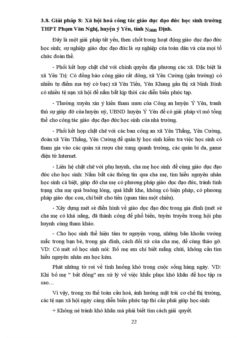 image for page Một số giải pháp quản lý nhằm nâng cao chất lượng giáo dục đạo đức học sinh ở trường thpt định hoá huyện định hoá tỉnh thái nguyên 1
