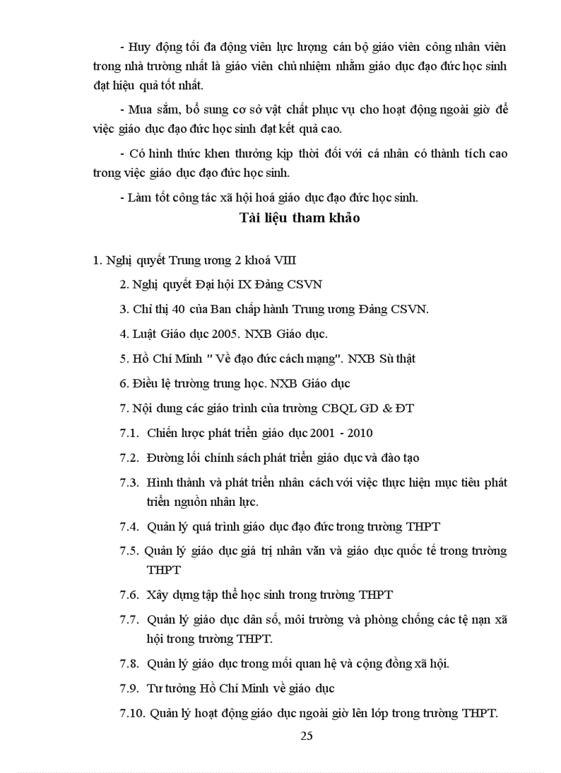 image for page Một số giải pháp quản lý nhằm nâng cao chất lượng giáo dục đạo đức học sinh ở trường thpt định hoá huyện định hoá tỉnh thái nguyên 1