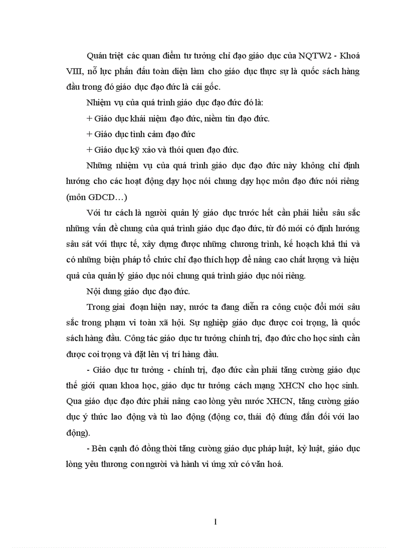 image for page Một số biện pháp chỉ đạo nhằm nâng cao chất lượng giáo dục đạo đức học sinh ở trường THPT Bán công Nguyễn Du huyện Trấn Yên tỉnh Yên Bái