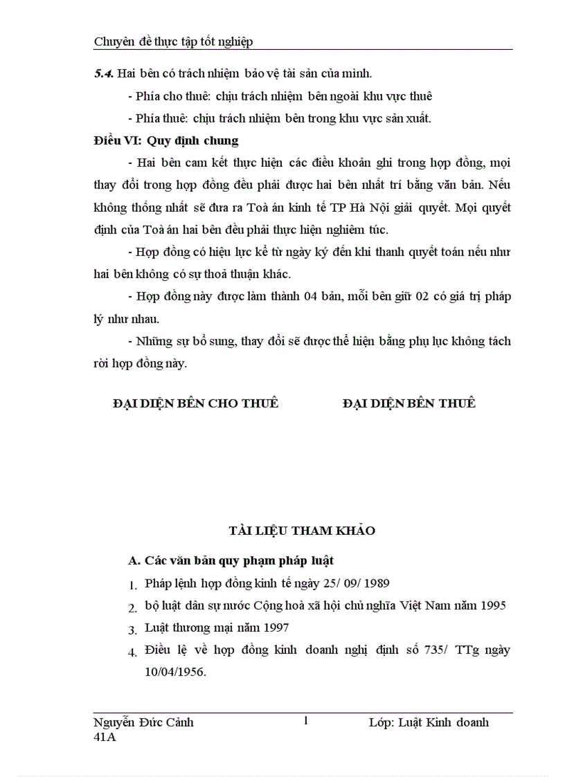 image for page Hợp đồng thuê nhà xưởng tại công ty Quan hệ quốc tế Đầu tư sản xuất CIRT chế độ pháp lý và thực tiễn áp dụng