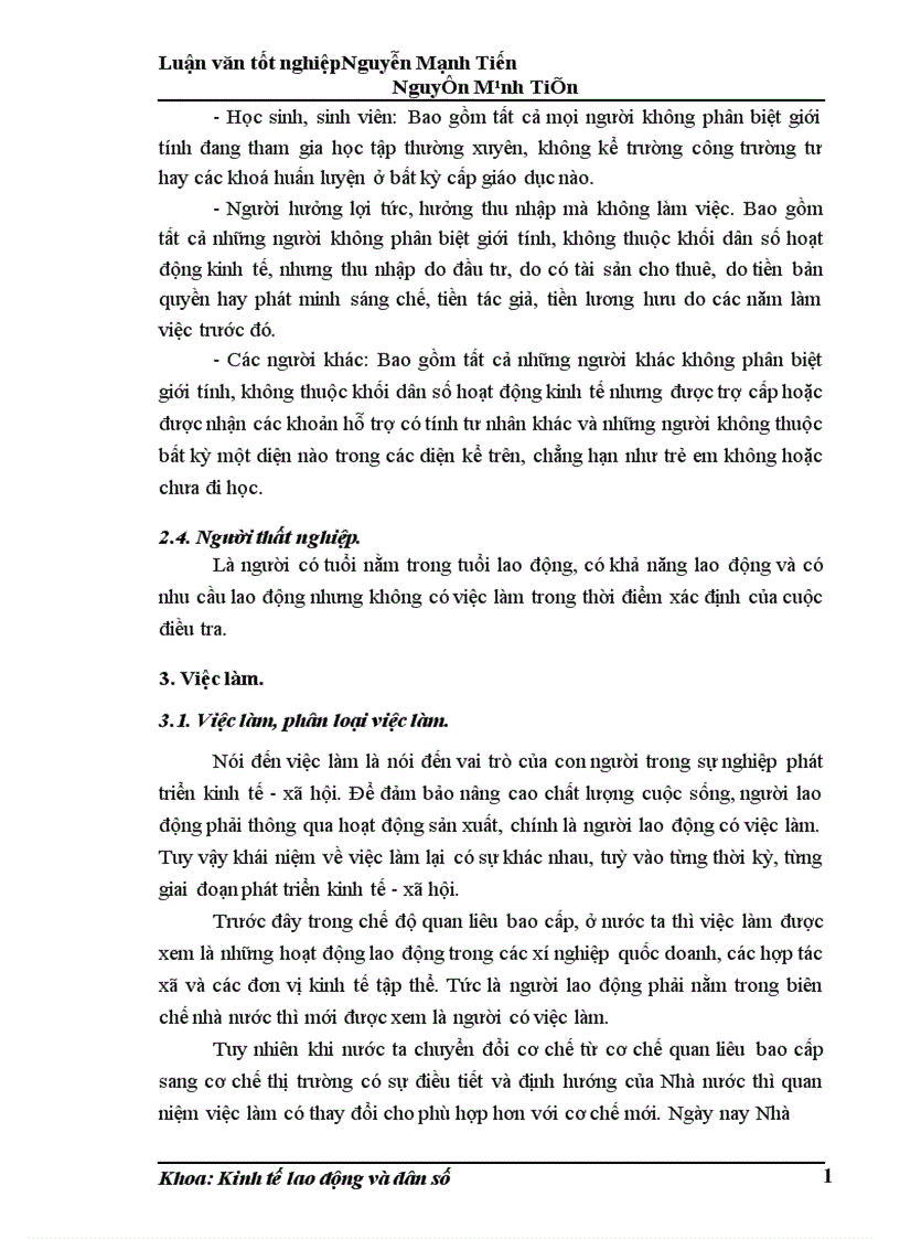 image for page Phân tích biến động dân số lao động và việc làm ở huyện Lập Thạch trong giai đoạn hiện nay