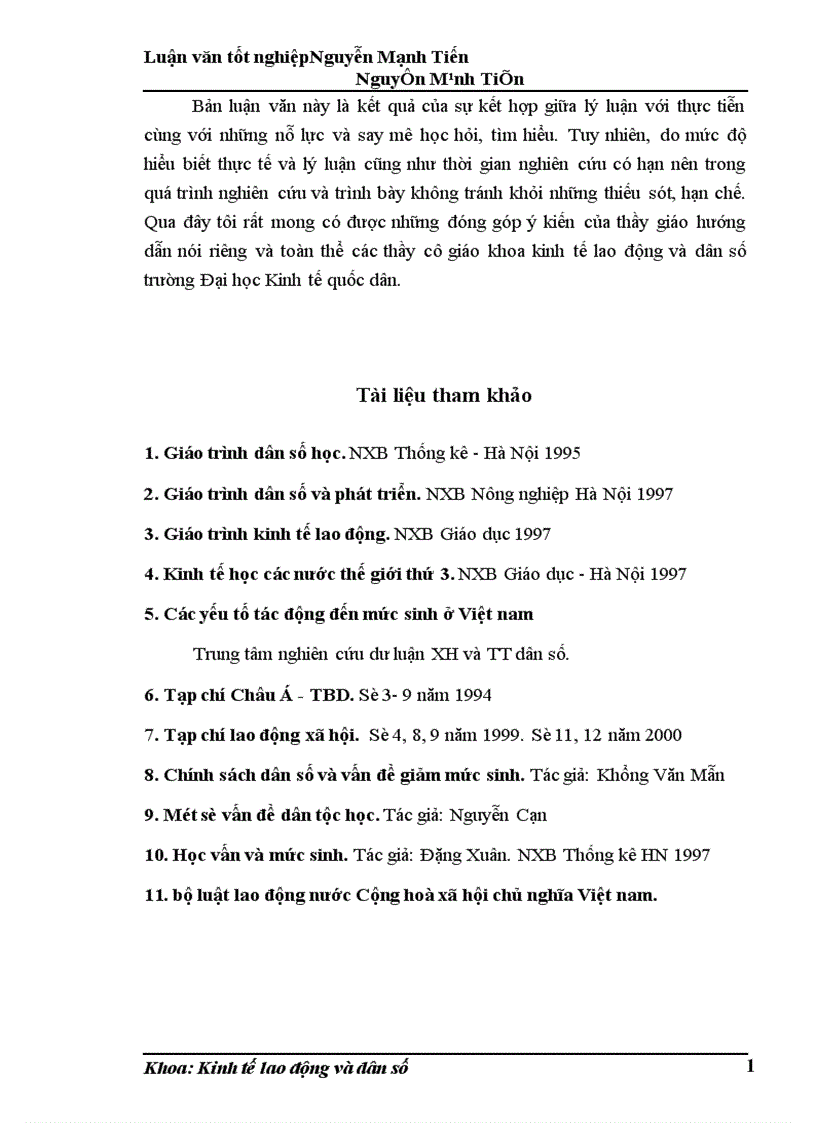 image for page Phân tích biến động dân số lao động và việc làm ở huyện Lập Thạch trong giai đoạn hiện nay