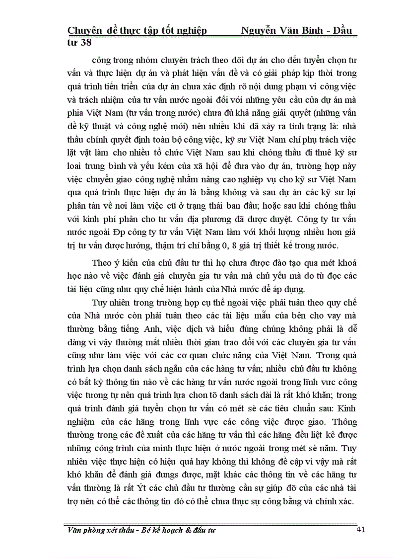 image for page Một số giải pháp nhằm nâng cao hiệu quả trong công tác đấu thầu tuyển chọn tư vấn hiện nay