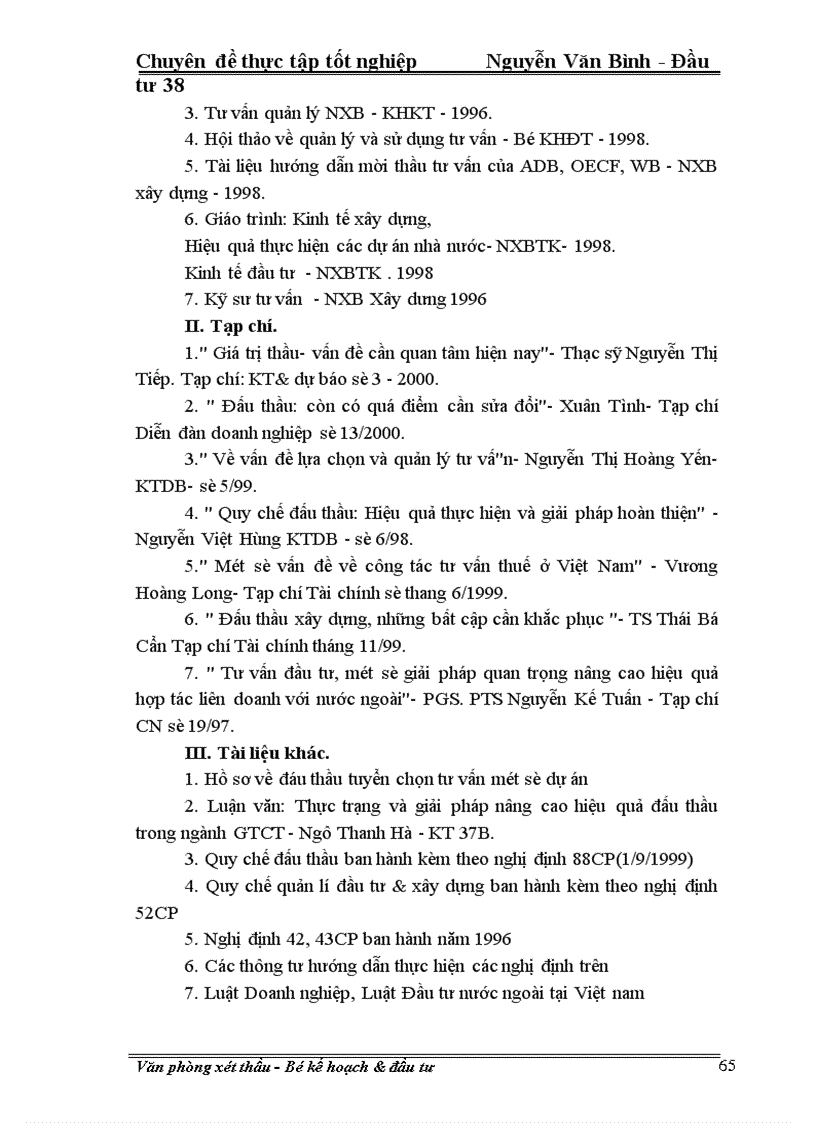 image for page Một số giải pháp nhằm nâng cao hiệu quả trong công tác đấu thầu tuyển chọn tư vấn hiện nay