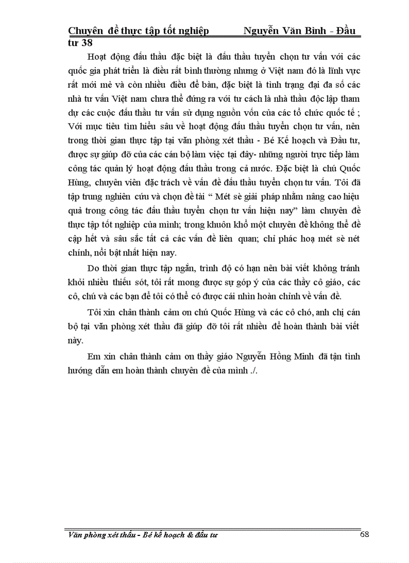 image for page Một số giải pháp nhằm nâng cao hiệu quả trong công tác đấu thầu tuyển chọn tư vấn hiện nay