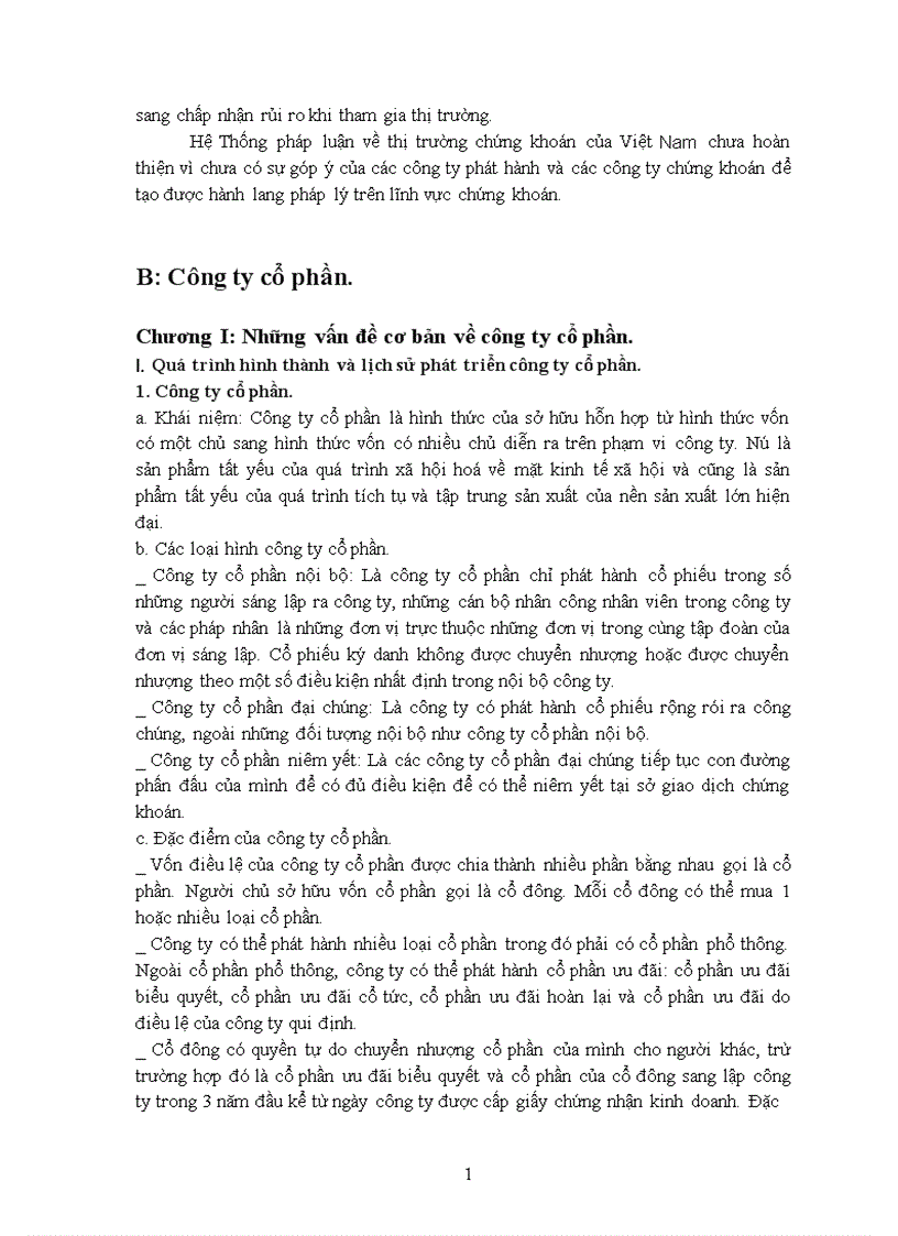 image for page Nghiên cứu về công ty cổ phần và thị trường chứng khoán