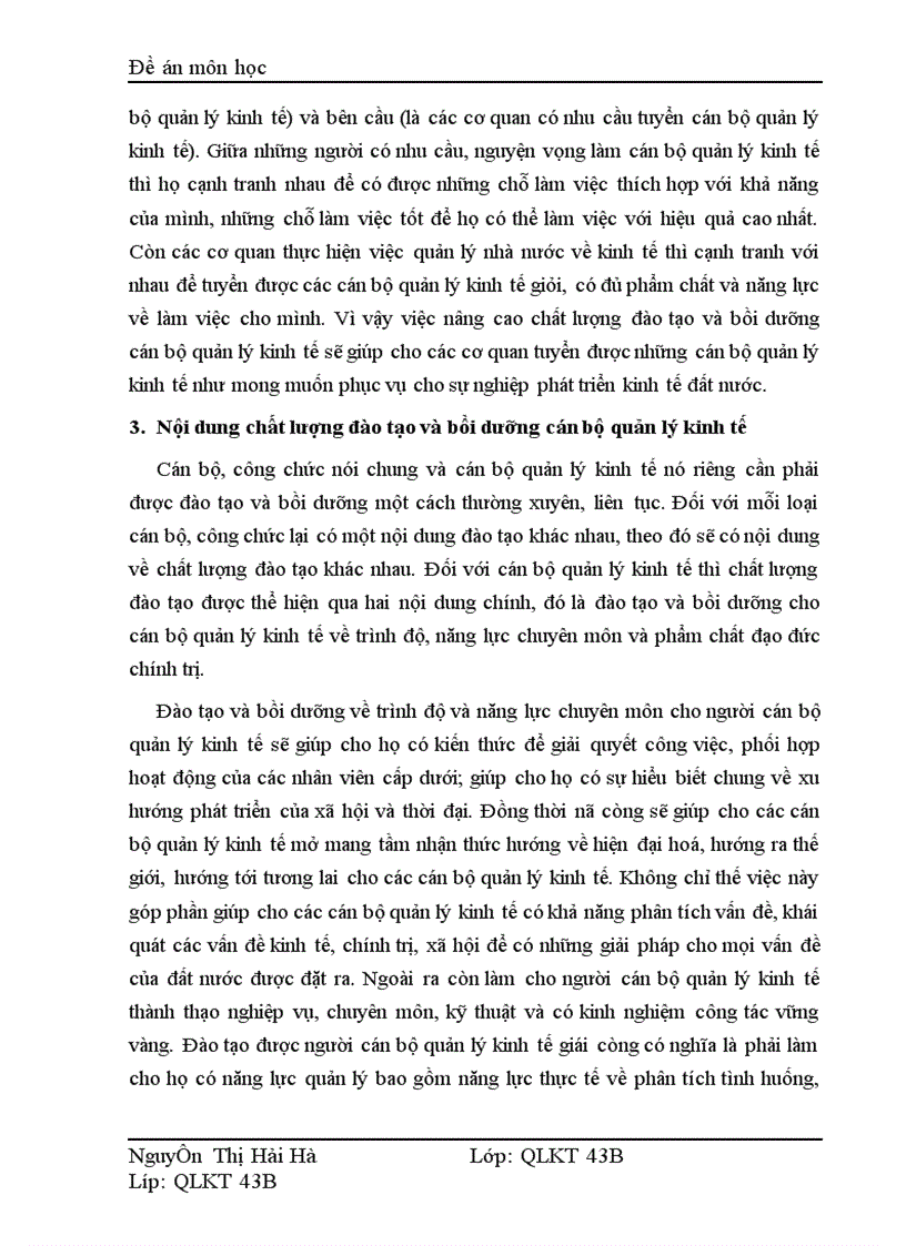 image for page Nâng cao chất lượng đào tạo và bồi dưỡng cán bộ quản lý kinh tế ở nước ta hiện nay