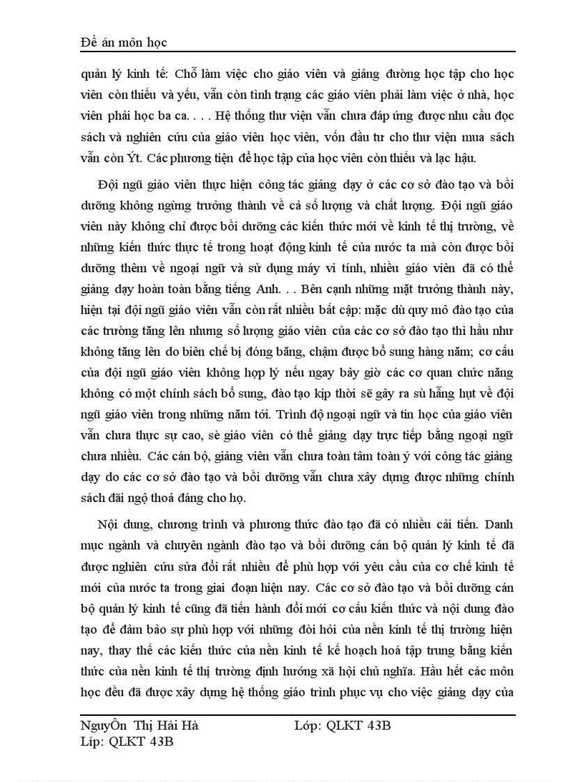 image for page Nâng cao chất lượng đào tạo và bồi dưỡng cán bộ quản lý kinh tế ở nước ta hiện nay