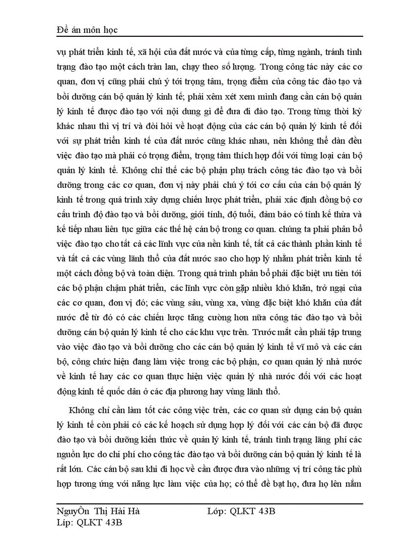 image for page Nâng cao chất lượng đào tạo và bồi dưỡng cán bộ quản lý kinh tế ở nước ta hiện nay