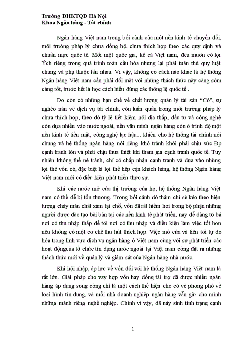 image for page Hiệu quả hoạt động kinh doanh và biện pháp nâng cao hiệu quả hoạt động của các Ngân hàng thương mại