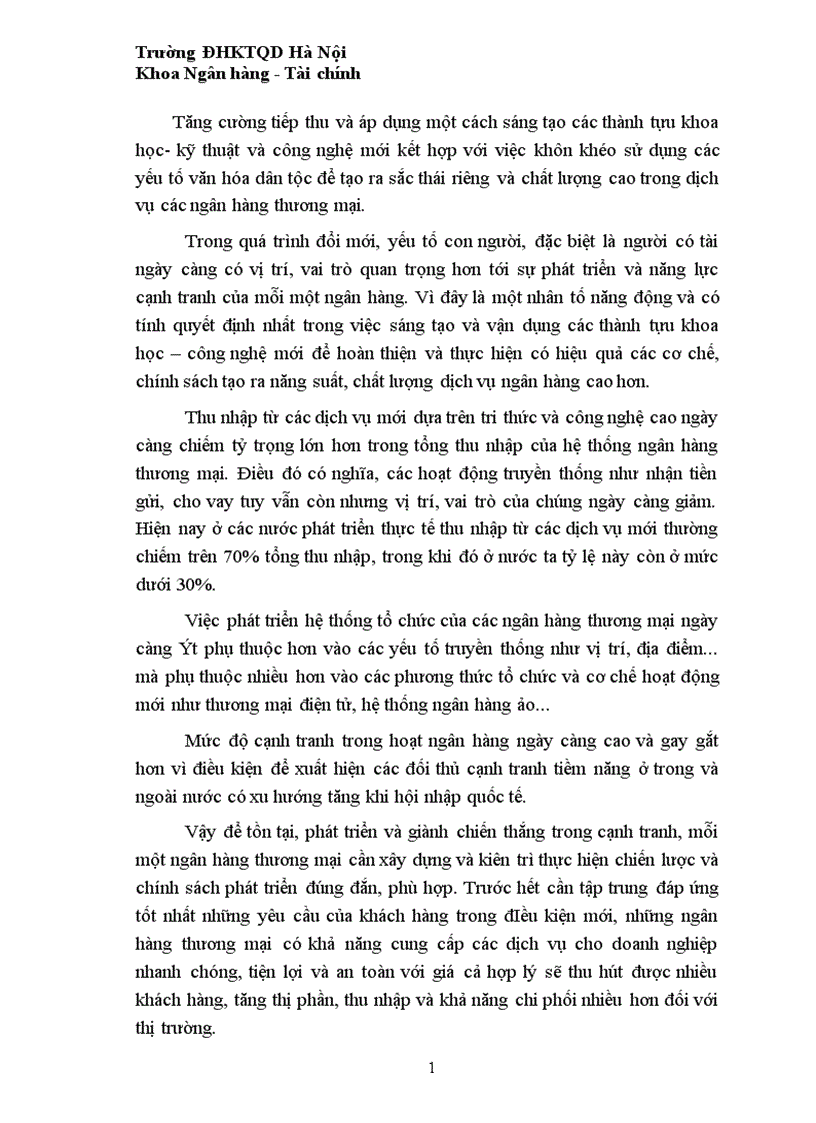image for page Hiệu quả hoạt động kinh doanh và biện pháp nâng cao hiệu quả hoạt động của các Ngân hàng thương mại