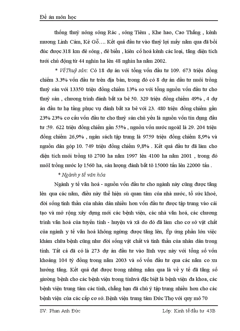 image for page Thực trạng và giải pháp nhằm thu hút và sử dụng vốn đầu tư có hiệu quả tại Hà Tĩnh