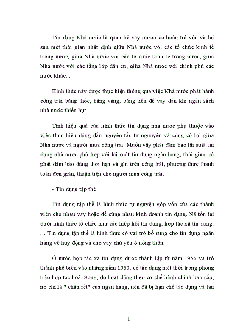 image for page Nghiên cứu vấn đề bản chất chức năng hình thức của tín dụng và vai trò của nó đối với sự phát triển của nền kinh tế thị trường định hướng XHCN