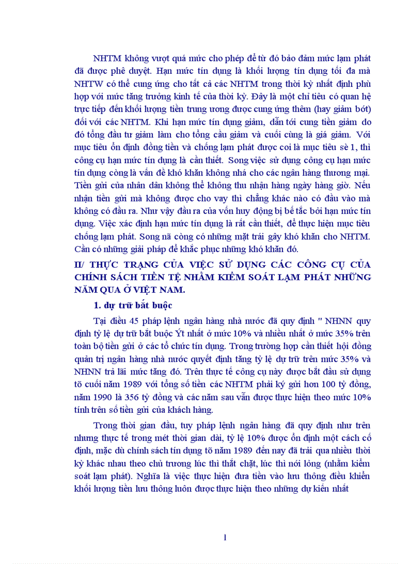 image for page Sử dụng chính sách tiền tệ nhằm kiểm soát lạm phát