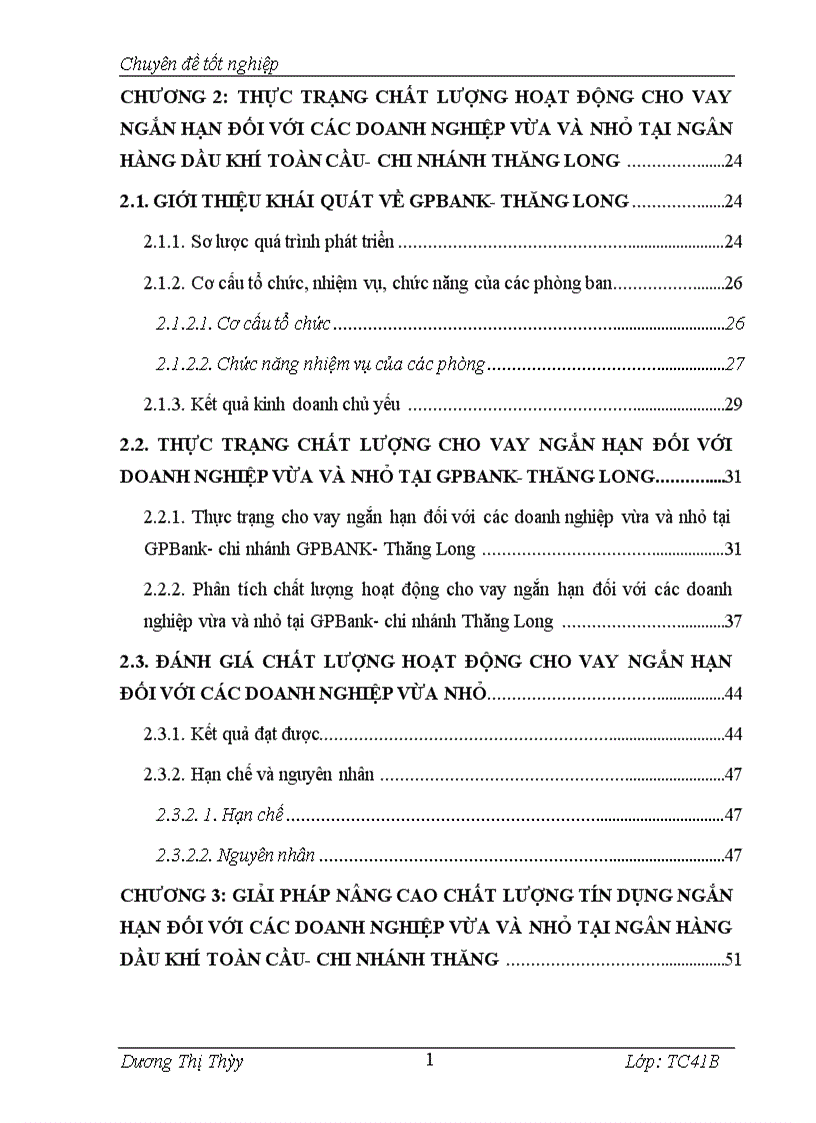 image for page Giải pháp nâng cao chất lượng cho vay ngắn hạn đối với các doanh nghiệp vừa và nhỏ tại ngân hàng dầu khí toàn cầu chi nhánh thăng long