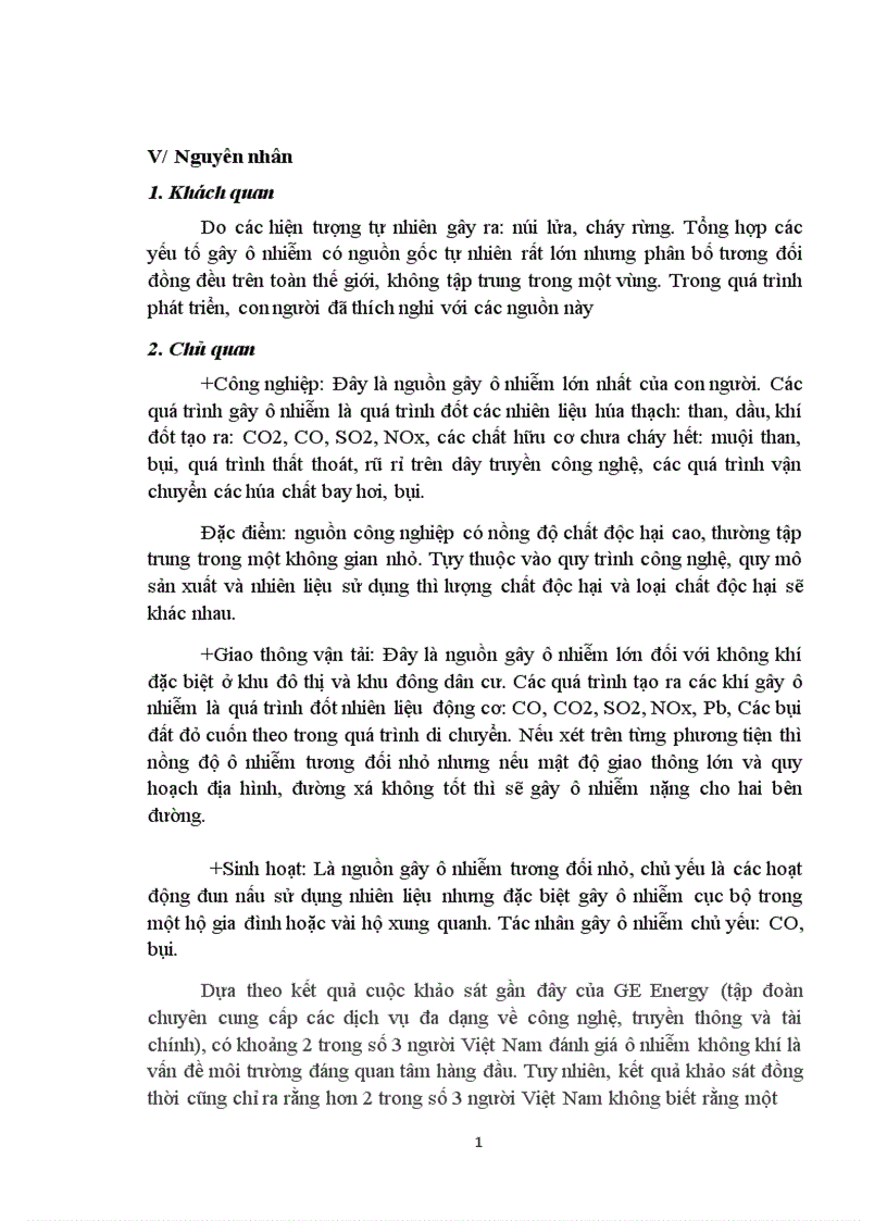 image for page Vấn đề ô nhiễm không khí