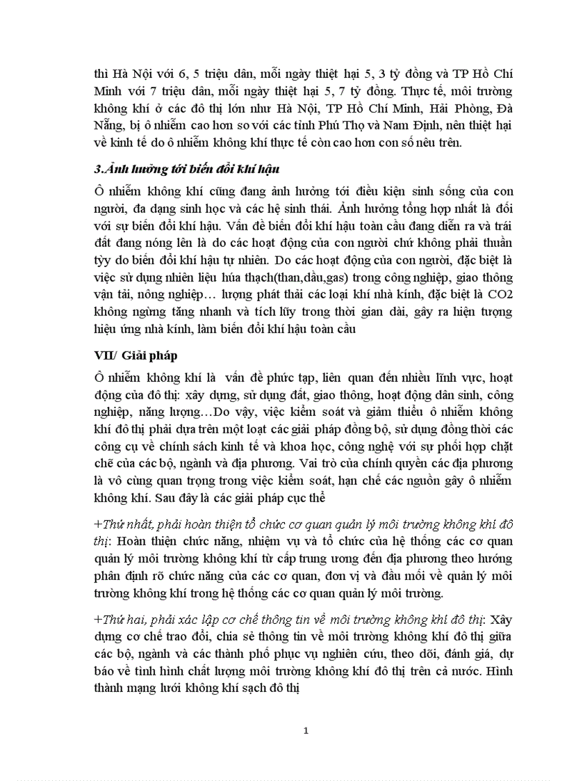 image for page Vấn đề ô nhiễm không khí