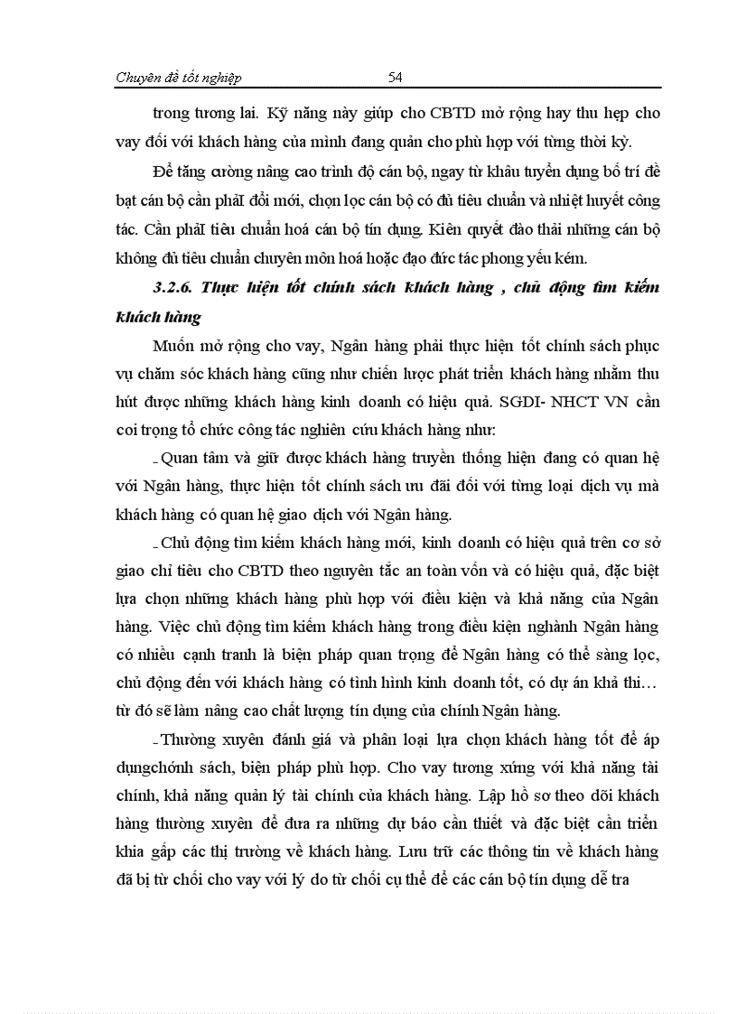 image for page Nâng cao chất lượng tín dụng tại SGDI NHCTVN