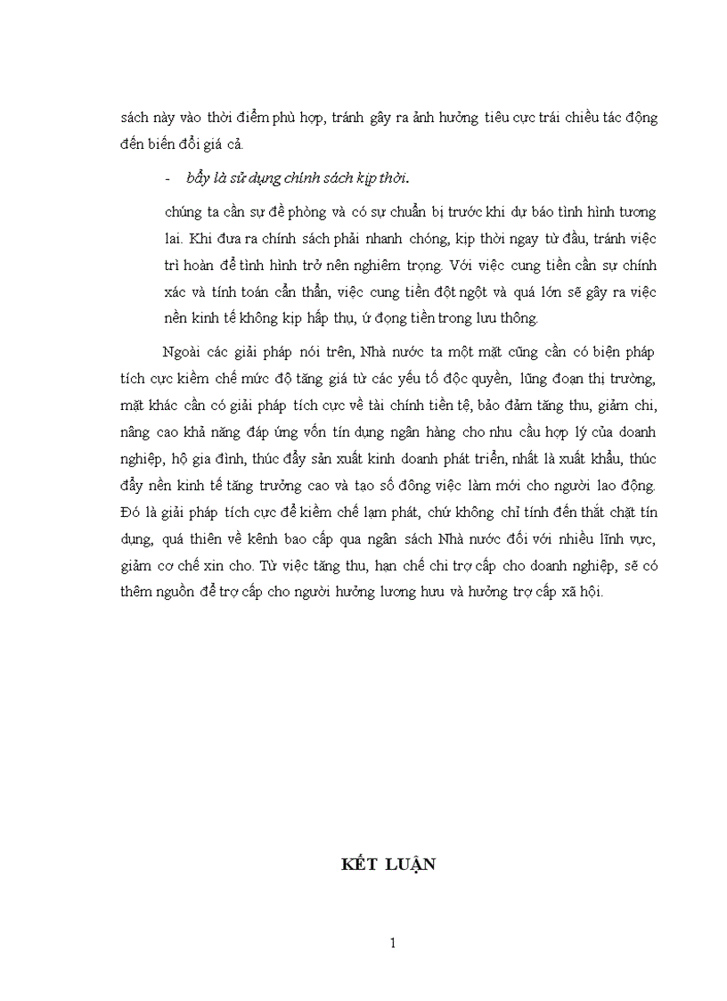 image for page Lạm phát ở việt nam thực trạng và giải pháp