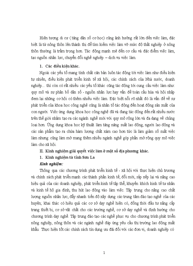 image for page Giải quyết việc làm cho lao động trên địa bàn tỉnh Tuyên Quang đến năm 2020