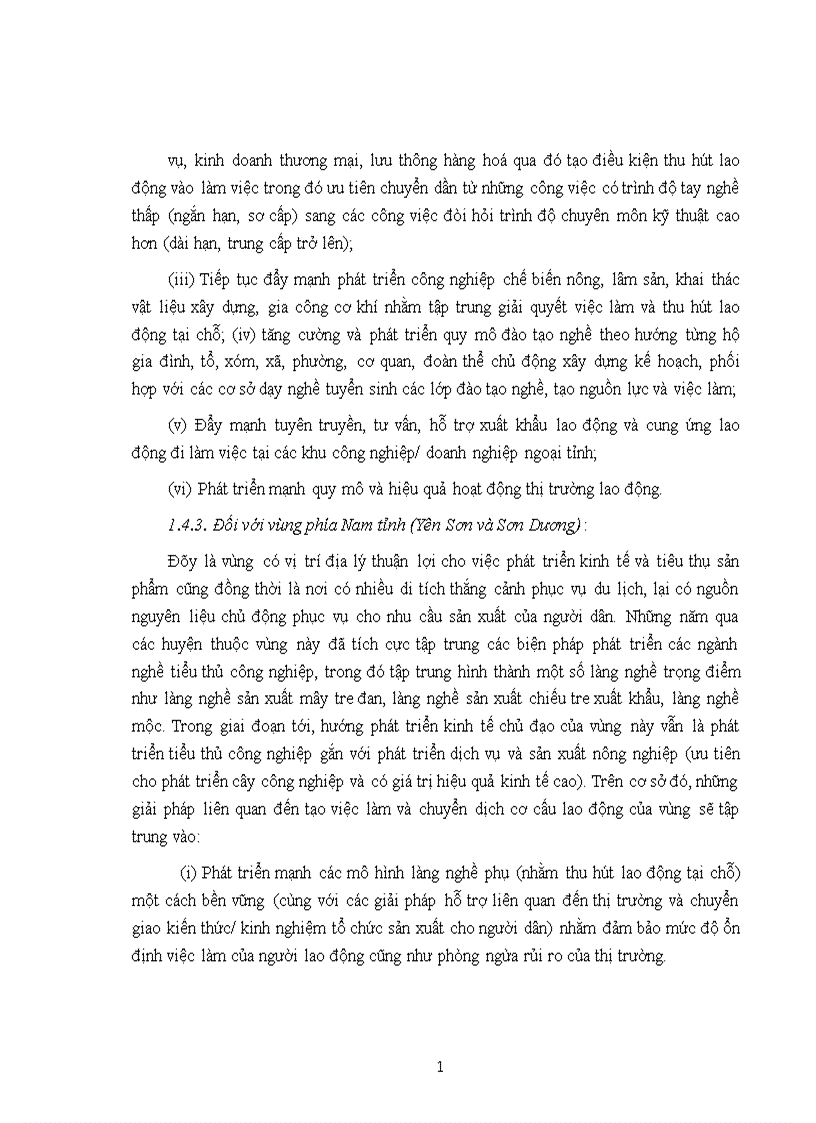 image for page Giải quyết việc làm cho lao động trên địa bàn tỉnh Tuyên Quang đến năm 2020