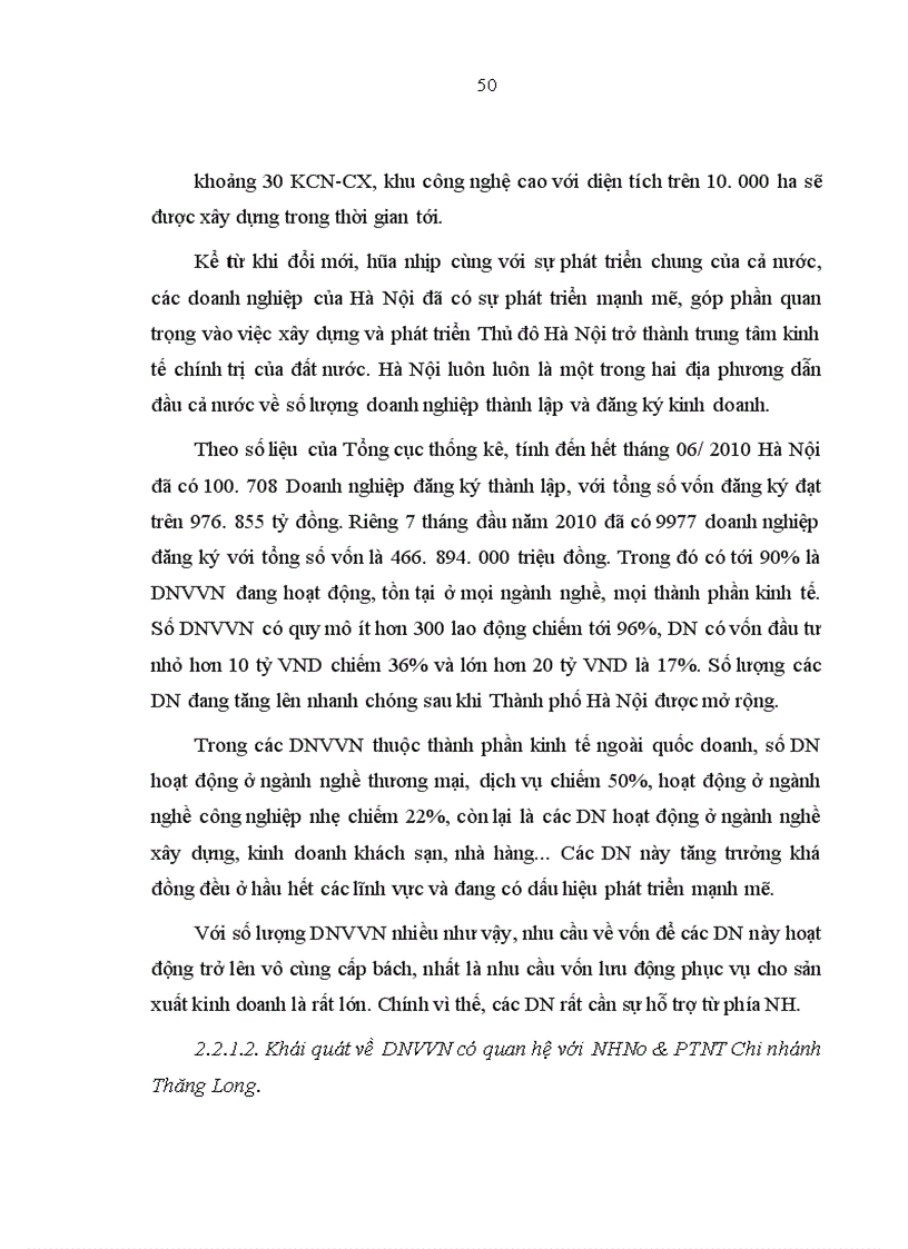 image for page Giải pháp nâng cao chất lượng Tín dụng đối với Doanh nghiệp nhỏ và vừa tại Ngân hàng Nông nghiệp và Phát triển nông thôn Việt Nam Chi nhánh Thăng Long