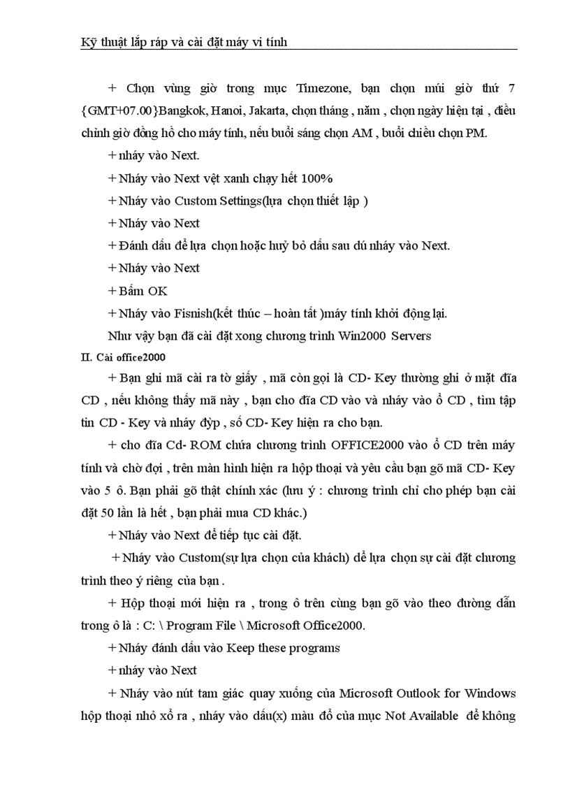 image for page kỹ thuật lắp ráp và cài đặt máy vi tính