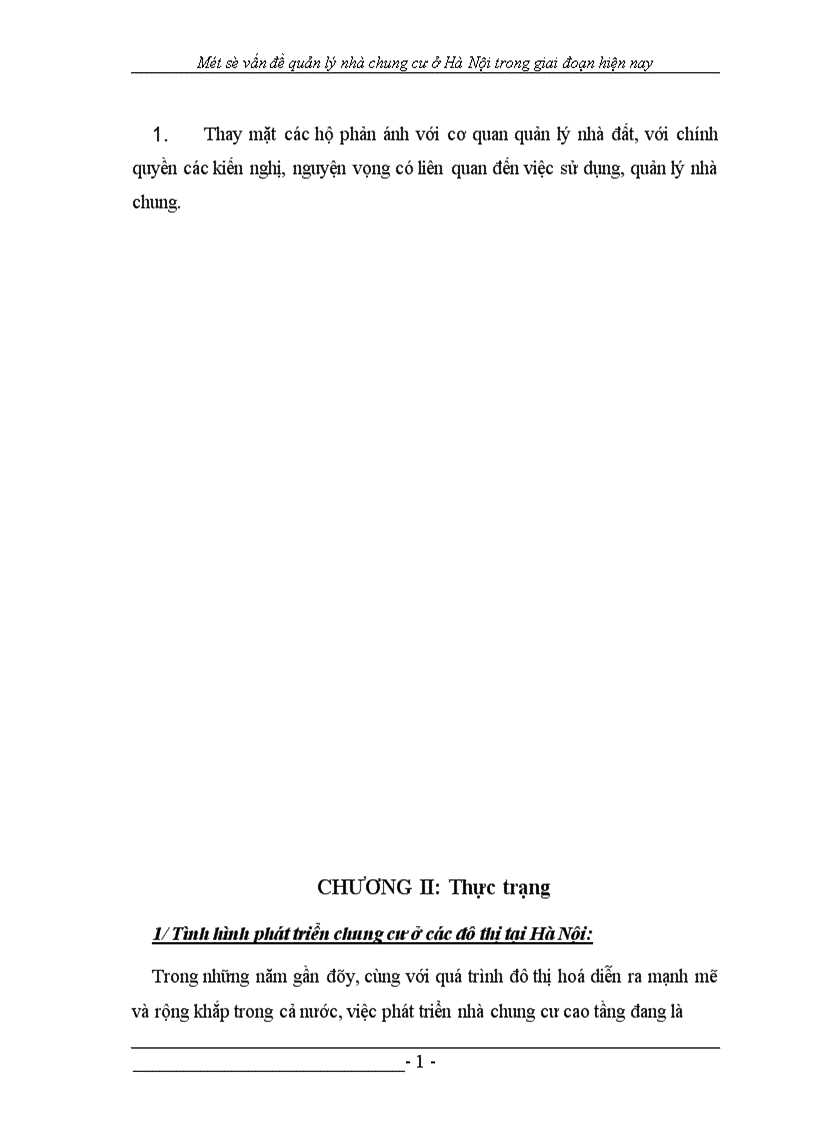 image for page Một số vấn đề quản lý chung cư ở HÀ NỘI trong giai đoạn hiên nay 1